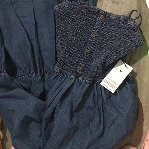 TULIP DENIM MAXI DRESS